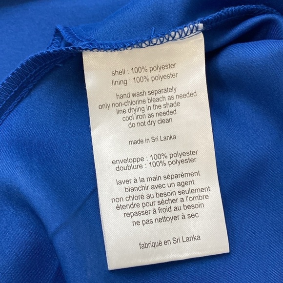 Elegant Blue Midi Dress - Picture 10 of 12